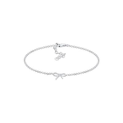 Elli DIAMONDS - 925 Sterling Silber Schleife Diamant Geschenkidee Armbänder & Armreife 1 ct Damen