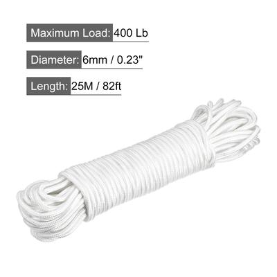 Polypropylene Rope Braid Cords 1/4