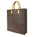 Louis Vuitton Bags | Louis Vuitton Logo Sac Plat Hand Tote Bag Monogram Leather Brown | Color: Brown | Size: W 14.2 X H 15 X D 3.5 " (Approx.)