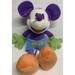 Disney Toys | Disney Parks Purple Mickey Mouse Plush 15” Green Gloves Orange Shoes Blue Shorts | Color: Blue/Green/Orange/Purple | Size: Osbb