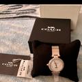 Coach Jewelry | Coach Women's Park Mesh Strap Watch, 26mm.Cristal Twinkle Rose Gold New With Tag | Color: Gold | Size: Os