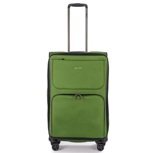 Stratic - Bendigo Light Plus 4-Rollen Trolley 72 cm Laptopfach Koffer & Trolleys 1 ct Grün Herren