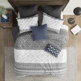 INK+IVY Mila Full/Queen 3 Piece Cotton Comforter Set with Chenille Tufting - Olliix II10-1248