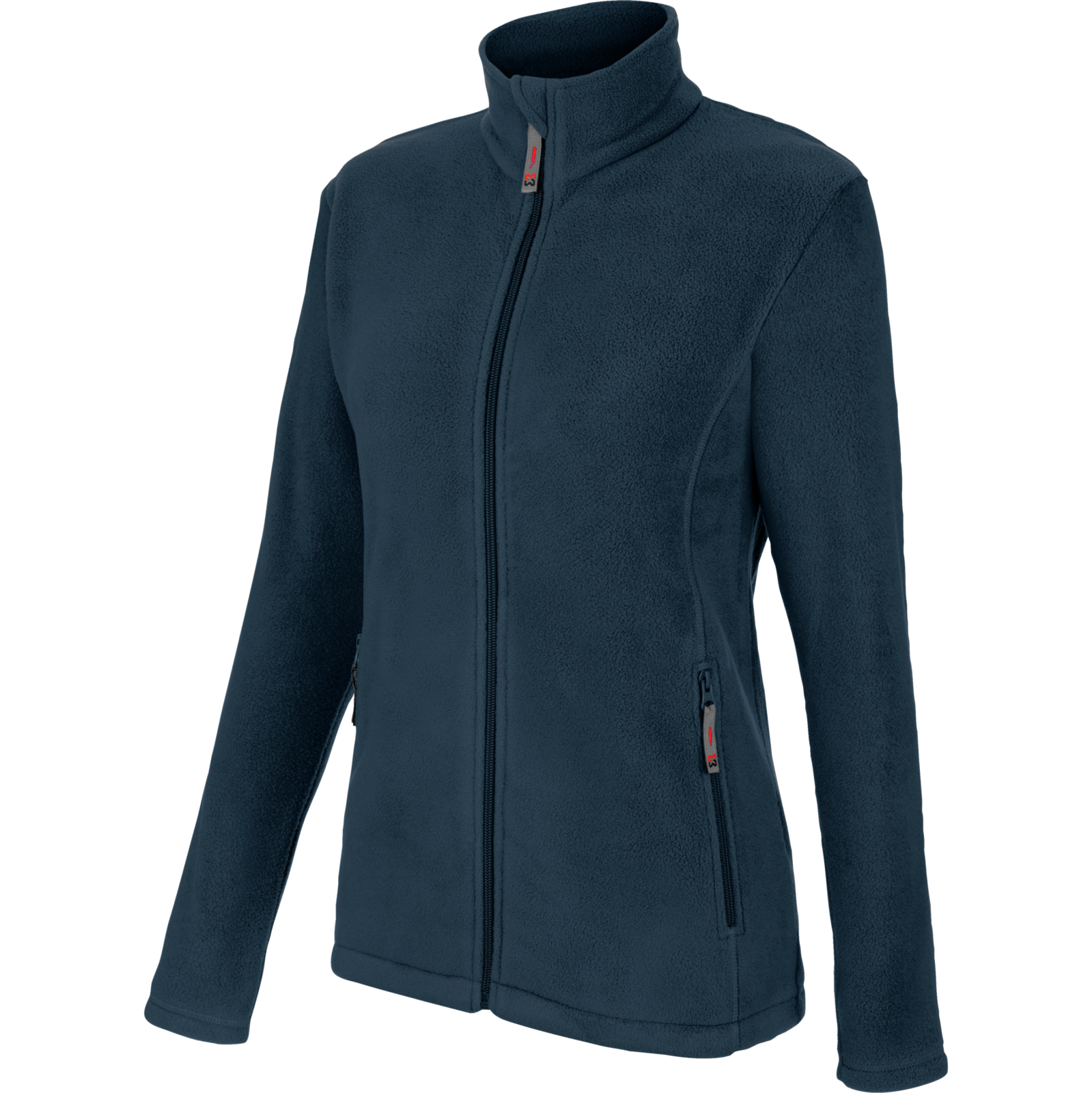 Veste polaire de travail zippée femme Job + Würth MODYF marine