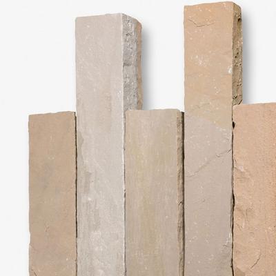 Seltra Natursteine Palisaden BOLERO Sandstein beige-sand-grau-braun, 12x12x125 cm Image