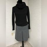 J. Crew Skirts | Jcrew J.Crew Wool A-Line Skirt Gray Size 8 | Color: Gray | Size: 8