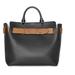 Burberry Bags | Burberry Baby Triple Stud Leather Belt Tote Bag Top Handle Black Handbag New | Color: Black | Size: Os