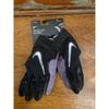 Nike Accessories | Nike Football Vapor Jet Wr Receiver Gloves Black Grey Cz8155 017 Mens Size 2xl | Color: Black | Size: 2xl