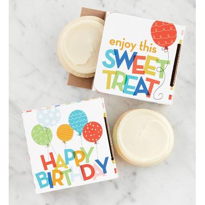 Gluten Free Happy Birthday Cookie Card by Cheryl's Cookies
