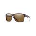 Smith Emerge Sunglasses Matte Tortoise Frame ChromaPop Polarized Brown Lens 204055N9P60L5