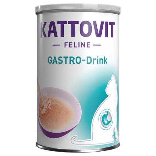 24x135ml Kattovit Gastro-Drink mit Huhn Ergänzungsfuttermittel für Katzen
