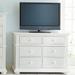 Cottage Media Chest In Oyster White Finish - Liberty Furniture 607-BR45