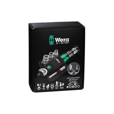 Wera 8009 Zyklop Pocket Imperial Set 2