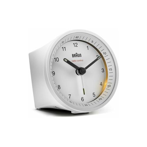 Bc 07 w-dcf Funkwecker weiß - Braun