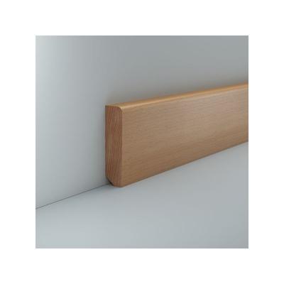 Sockelleiste Holz Buche 20x80 Massivholz Unbehandelt Fußleiste Parkett Laminat