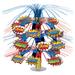 The Beistle Company Hero Cascade Centerpiece in Blue/Red/Yellow | Wayfair 53347