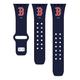 Navy Boston Red Sox Logo Silicone Apple Watch Band