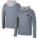 Men's Colosseum Navy Penn State Nittany Lions Ballot Waffle-Knit Thermal Long Sleeve Hoodie T-Shirt