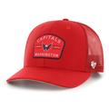 Men's '47 Red Washington Capitals Primer Snapback Trucker Hat