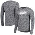 Men's MSX by Michael Strahan Black Las Vegas Raiders Performance Camo Long Sleeve T-Shirt