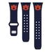 Navy Auburn Tigers Logo Silicone Apple Watch Band