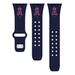 Navy Los Angeles Angels Logo Silicone Apple Watch Band