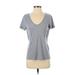 Victoria Sport Active T-Shirt: Gray Activewear - Women's Size Small