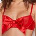 Victoria's Secret Intimates & Sleepwear | 32d Vs Dream Angels Wicked Unlined Bow Balconette Bra Valentine's Day Sexy Nwt | Color: Red | Size: 32d