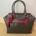 Coach Bags | Authentic Coach Legacy Candace Gray Pink Pebble Leather Satchel Tote | Color: Gray | Size: Os