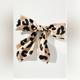 Anthropologie Accessories | Anthropologie Oversized Hair Bow Clip | Color: Black/Cream | Size: 7” L 9” W