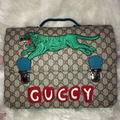 Gucci Other | Gucci Tiger Kids Backpack | Color: Blue/Tan | Size: Backpack
