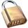 Master Lock No. 175D Set-Your-Own Brass Combination Padlock - 2&quot;W