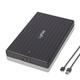 Lyntex Black 320GB 500GB 750GB 1TB 2TB Compact Fast External Portable Hard drive USB 3.0 for use with Windows PC, Apple Mac, Smart tv, XBOX ONE & PS4 (750 GB)