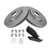 2010-2011 Lincoln MKT Front Brake Pad and Rotor Kit - TRQ