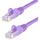 StarTech.com 75ft CAT6 Ethernet Cable - Purple Snagless Gigabit CAT 6 Wire - 75ft Purple CAT6 up to 160ft - 650MHz - 75 foot UL ETL verified Snagless