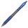 Pilot G2 Retractable Gel Pens, Bold Point, 1.0 mm, Clear Barrels, Blue Ink, Pack Of 12 Pens