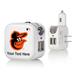 Baltimore Orioles Personalized 2-In-1 USB Charger