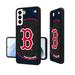 Boston Red Sox Circle Design Personalized Galaxy Bump Case