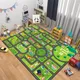 Tapis rampant antidérapant pour enfants tapis de circulation routière tapis de carte salon