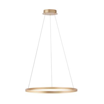 JUST LIGHT Pendelleuchte "RITUS", gold (messingfarben matt), Ø 5,9cm, Lampen, LED, dimmbar, Switchmo Image