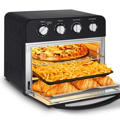 Air Fryer Oven,Countertop Toaster Oven,3-Rack Levels