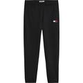 Tommy Jeans Herren TJM Tommy Badge Sweatpant DM0DM14272 Jogginghosen, Schwarz, XL