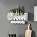 Kelly Clarkson Home Page Utility Wall Shelf Wood/Metal in White | 11 H x 26 W x 5 D in | Wayfair 8021D69B477C442F8137F405D72B6921