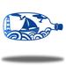 Longshore Tides Amartya Ship In A Bottle Wall Art Décor Metal in Blue | 11.5 H x 24 W x 0.0125 D in | Wayfair D7EEE077BF75428D8F4C2ED8C32AB828