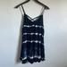 American Eagle Outfitters Tops | Aeo Spaghetti Strap Tank | Color: Black/White | Size: Xs