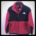 The North Face Jackets & Coats | Denali The North Face Boys Girls Red Fleece Zip Up Jacket Excellent Condition | Color: Black/Red | Size: Lb