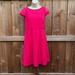 J. Crew Dresses | J Crew Dress 8 Laser Cut Floral Cap Sleeve Pink Dress | Color: Pink | Size: 8