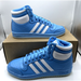 Adidas Shoes | Adidas Originals Top Ten 1 Retro Basketball Shoe Sky Blue Sneaker Shoes Men Sz 8 | Color: Blue/White | Size: 8