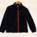 Columbia Jackets & Coats | Columbia Kids Unisex Black Casual Outdoor Fleece Zip Front Jacket 10-12 Large | Color: Black/Pink | Size: Lb