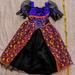 Disney Costumes | Disney Halloween Witch Costume Black/Gold/Purple Girls 7/8 | Color: Gold/Purple | Size: Osg
